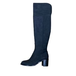 Sam Edelman Joplin Black Leather Over the Knee Boots Tall Size 6M